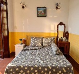 BỘ CHĂN DRAP 100% COTTON LỤA CAO CẤP 5 MÓN 1M8X2M HQ 719-1M8