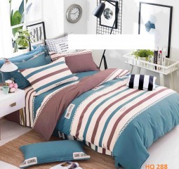 BỘ CHĂN DRAP ÁO GỐI COTTON CAO CẤP HQ288