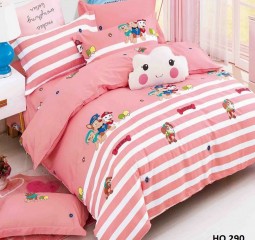 BỘ CHĂN DRAP ÁO GỐI COTTON CAO CẤP HQ290--1M6