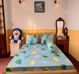 BỘ DRAP 100% COTTON LỤA CAO CẤP 4MÓN 1M6X2M HQ721