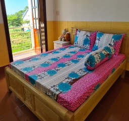 BỘ DRAP 100% COTTON LỤA CAO CẤP 4MÓN 1M8X2M HQ717