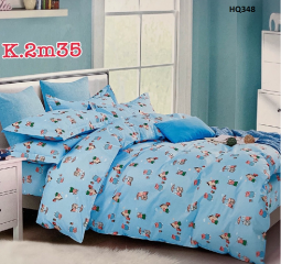 BỘ DRAP COTTON 100% HQ348