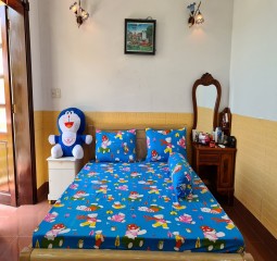 BỘ  DRAP COTTON CAO CẤP 4 MÓN 1M6X2M HQ732