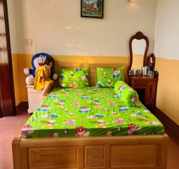 BỘ  DRAP COTTON CAO CẤP 4 MÓN 1M6X2M HQ740