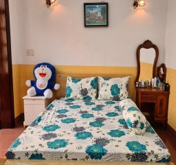 BỘ  DRAP COTTON CAO CẤP 4 MÓN 1M6X2M HQ751