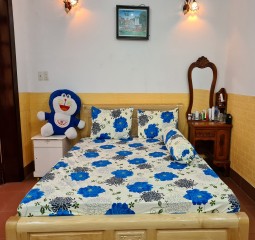 BỘ  DRAP COTTON CAO CẤP 4 MÓN 1M6X2M HQ755