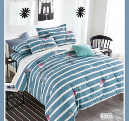 BỘ DRAP  MỀN COTTON CAO CẤP HQ 435 (MỀN 2X2,2M)