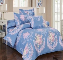 BỘ DRAP MỀN COTTON CAO CÂP HQ424 (MỀN 2X2,2M)
