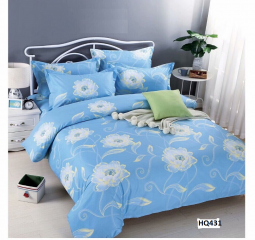 BỘ DRAP MỀN COTTON CAO CÂP HQ431(MỀN 2X2,2M)