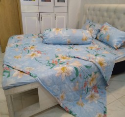 BỘ DRAP MỀN COTTON POLY PL08