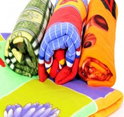 CHĂN NỈ HOA VĂN 1.7m