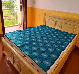 NỆM MOUSSE GẤP GỌN 1m6x2m - 2 MẶT CHẦN THUN LẠNH DN13